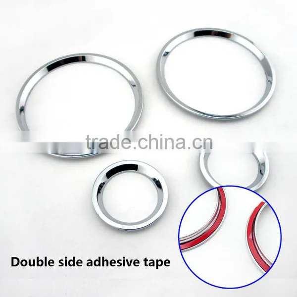 Vauxhall OPEL Astra G MK4 Zafira A Chrome Dash Dial Gauge Speed Rings photo-5