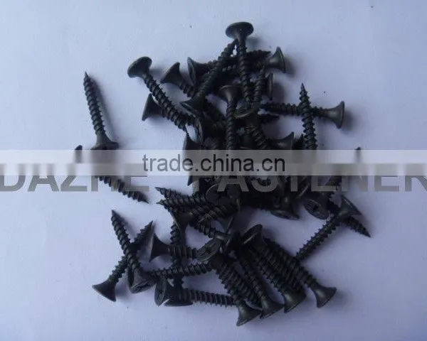 drywall screw with coarse thread and phillips bugle head