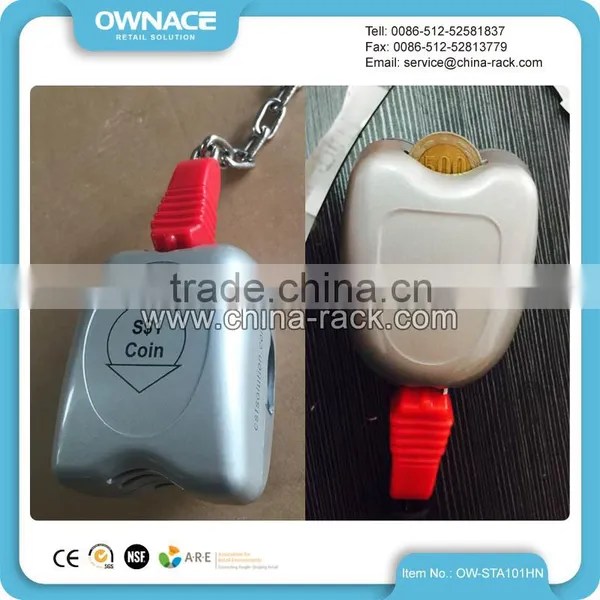 Supermarket Equipment for Shopping Cart Shopping Trolley Coin Lock