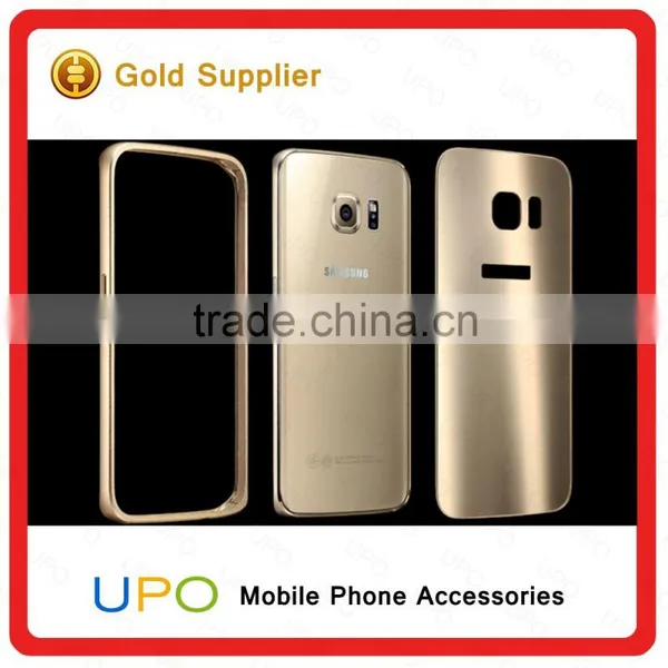 [UPO] Metal Bumper Aluminum Green Blue Graduate Color Mirror Case for Samsung Galaxy S7, Wholesale Cell Phone Accessories photo-2