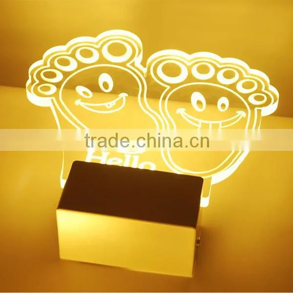 New Arrival Fashionable Personalized Lovely Shape Acrylic Light Cheaper Price photo-3