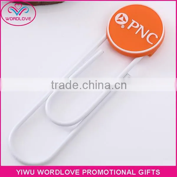 Good Price Customized 3D Shaped Soft PVC Magnetic Bookmark Paper Clip photo-4