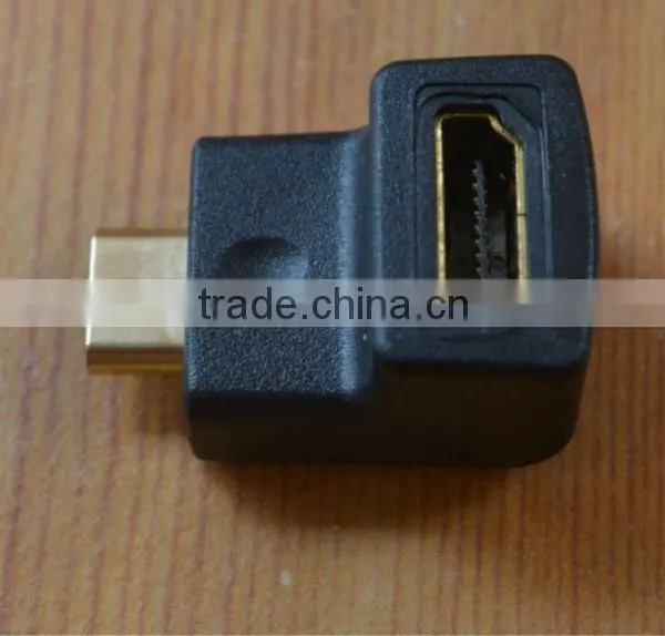 Gold HDMI Male to Mini HDMI Female Converter Adapter