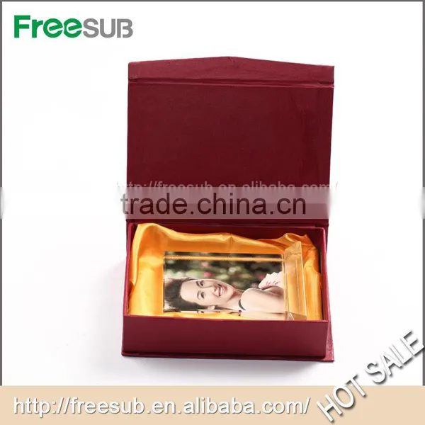 Wedding Gift L110*H160*W40mm Promotional Customed Blank 3D Sublimation Crystal Photography photo-6