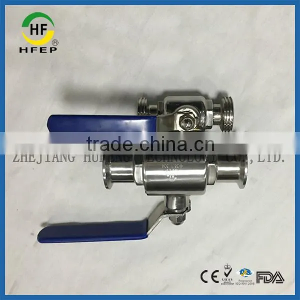 Top Quality Low Price 316 Stainless Steel Sanitary Ball Valve photo-3