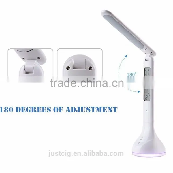 Table Lamp,Calendar Reading Lamp,Eye-caring LED Desk Lamp(3W, Dimmable, Touch Control,Rechargeable,Portable,) photo-2