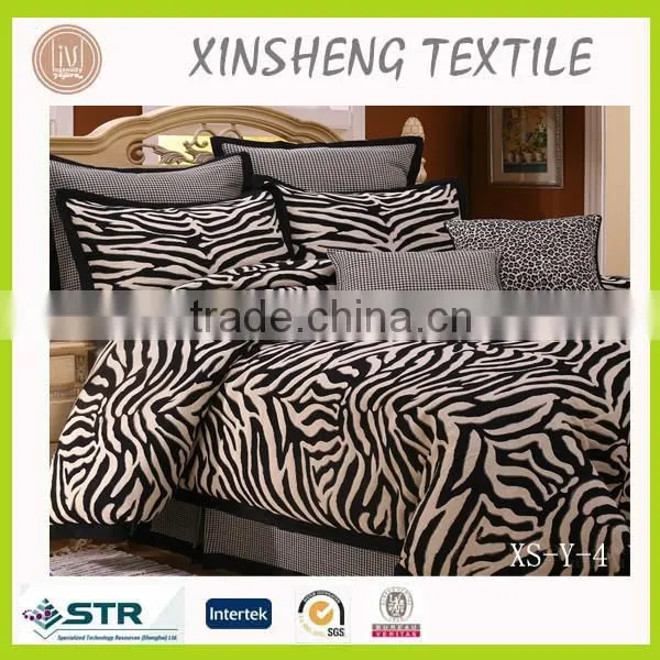 Luxury High Qualtiy Bedding Set Priitng 7pcs Comforter Set