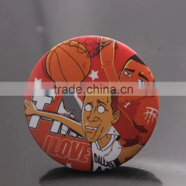 Custom Made Magnetic Souvenir Tin Badge photo-3
