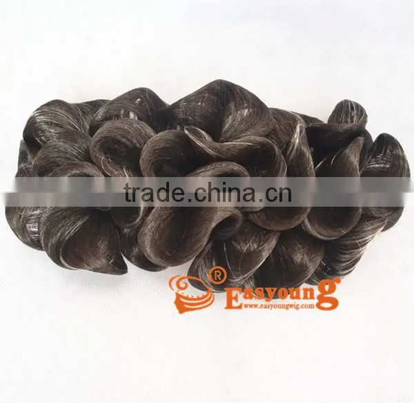 Rose Hair Flowers Suppliers, Wigs Wig Hair Accessories, Salon Synthetic Hair Piece for Updo photo-3
