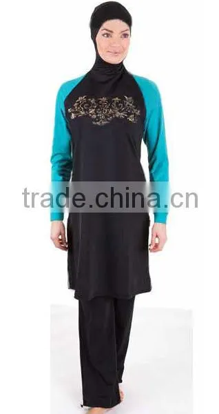 Customized Own Design Sublimation Printing Swimwear for Muslim Women photo-4