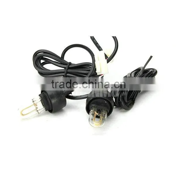 Type R 12V Multi-Function Adjustable Warning Strobe Light 8 Function Multi-color Cover U Tube Led photo-6