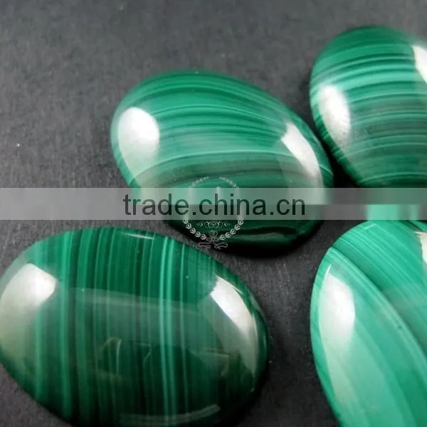 18x25mm Oval Peacock Green Malachite Cabochon DIY Supplies for Earrings,rings,pendant Charm Findings 4120063 photo-3