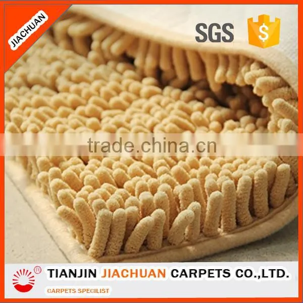 Machine Made Chenille Fabric Microfiber Chenille Carpet photo-5