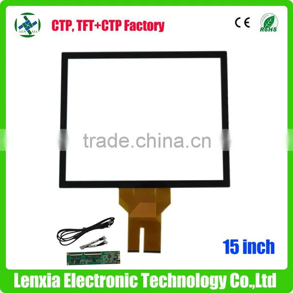 Standard or Custom 1.4'', 2'', 2.4'',2.8'', 3.5'',4.3'',5'',7'',10.1'',15'' Lcd Capacitive Touch Screen photo-6