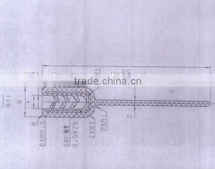 Long Side u Channel Pvc Edge Trim for the Table photo-3