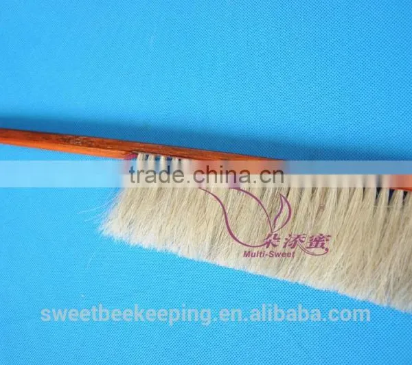 Wooden Handle Horse Hair Honey Bee Brush for Beekeeping photo-5