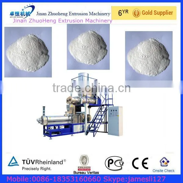 Screws Extrusion Modified Corn Starch Extruder photo-3