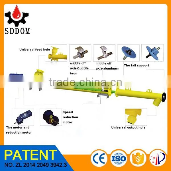 Stainless Steel Shaftless Screw Conveyor for Powders photo-2
