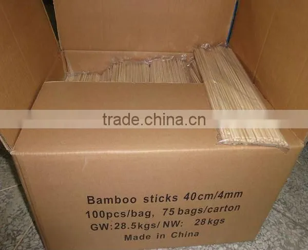 Bamboo Stick With Round One Tip Pointing