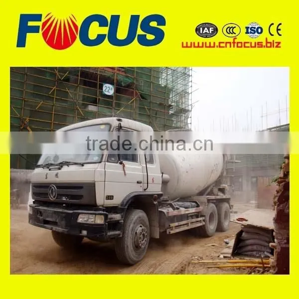 Large Mix Volume Concrete Mix Truck 10m3 Mobile Concrete Truck Mixer photo-2