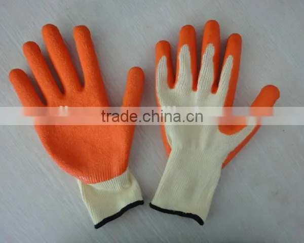 Latex Palm Coated Crinkle Gloves photo-4