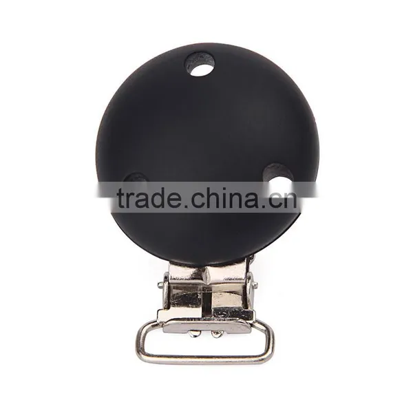 Wholesale Silicone Silicone Rounded Shape Clip Assemble With Pacify photo-2