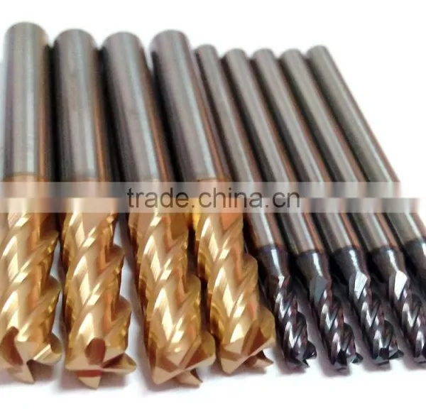 65HRC Corner Radius End Mill Tungsten Carbide Dia12.0 for Hard Steel photo-3