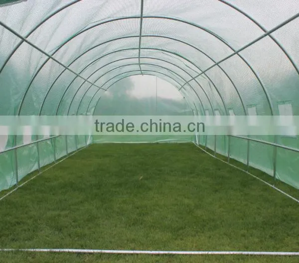 Garden Polytunnel Greenhouse Galvanised Steel Frame Poly Tunnel 8mx4m x 2.3m photo-2