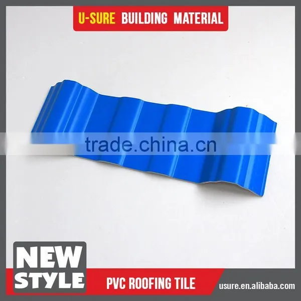 International Tile Trapezoid Roof Tile Pvc Resin Roof Materials photo-2