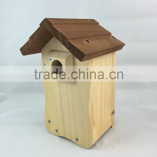 Wooden Bird House Handmade DIY Bird Cage photo-3