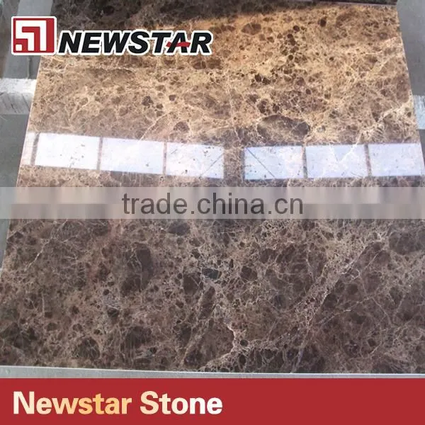 Dark Emperador Marble Vanity Top Lowes Bathroom Countertops photo-6