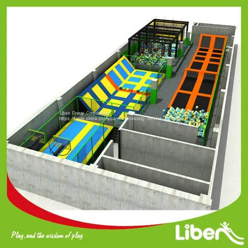 High Quality Popular Professional Basketball Trampoline Sport for Indoor photo-2
