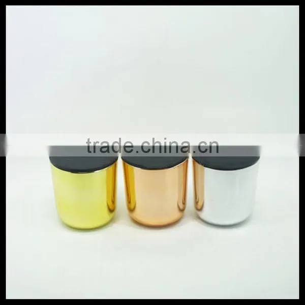600ml Cylinder Glass Candle Cup With Slate Stone Lid photo-4