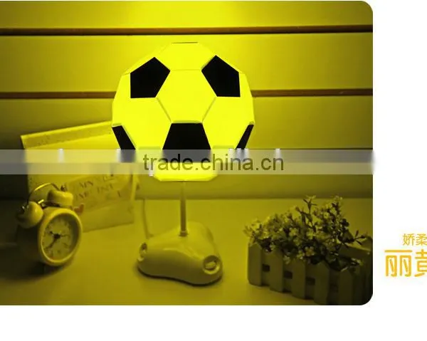 Original DIY Football Table Lamp, Creative Foldable World Cup Soccer Ball Night Light photo-2