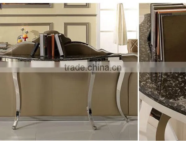 Popular home furniture Entrance table /Marble top console N105