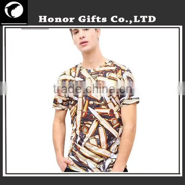 Custom Design You Own Factory Price Printed T Shirt Men photo-2
