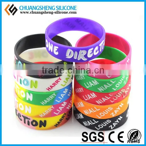 Hot Sale Fashion Promotional Silicone Bracelet photo-3
