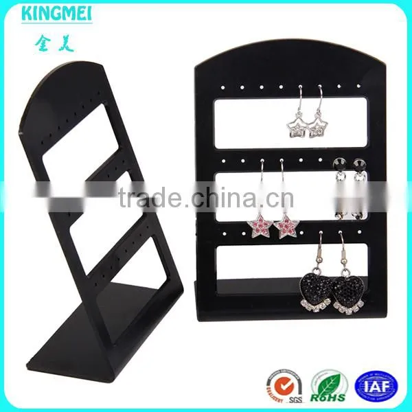 Good Quality Promotional L Shape Acrylic Earring Display Stand photo-5