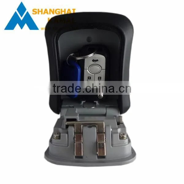 Custom Password Combination Padlock Key Lock Box Outdoor Safe Organizer photo-4
