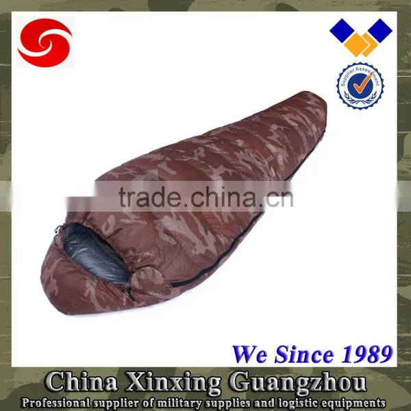 Camouflage Outdoor Camping Hiking Goose Down Cotton Sleeping Pad Bag photo-6