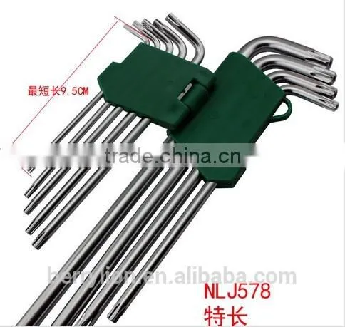 Berrylion Star Hex Key Set Middle Long CR-V 9pcs Star Hex Key photo-3