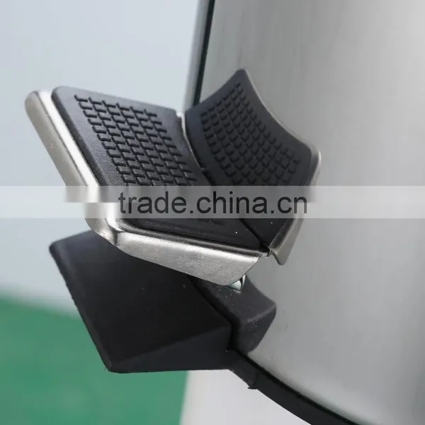Home Used Indoor Metal Waste Bin With Swing Cover photo-6