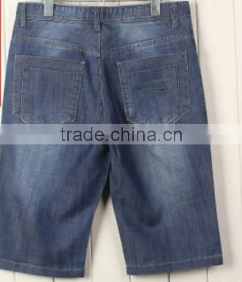 New Arrival Cheap Wholesale Denim Jeans Summer Cotton Mens Shorts photo-2