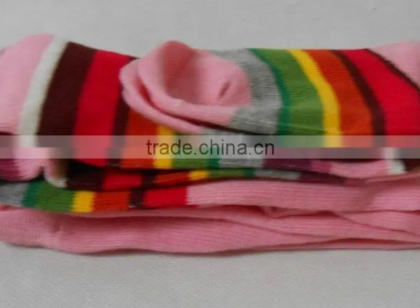 Children Cotton Tights With Strip Design photo-2