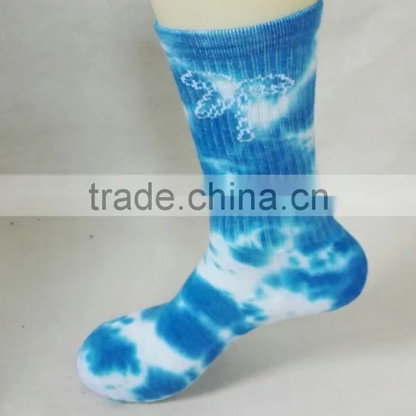 Custom Wholesale Crew Sport Tie Dye Socks photo-2