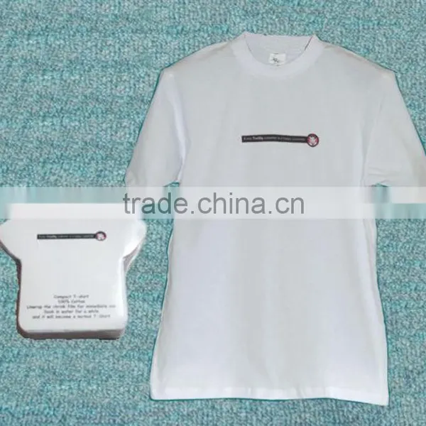 Compressed T-shirt Custom Wholesale Colorful 100% Cotton T-shirt Compressed Wholesale photo-3