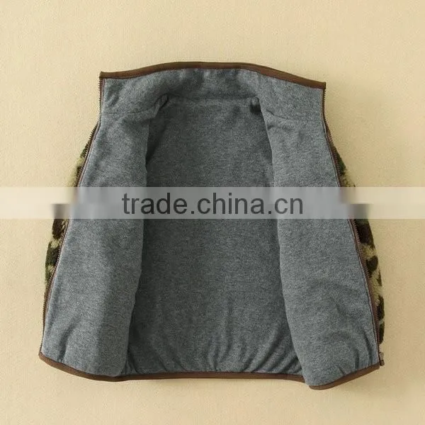 MOM AND BAB Wholesale High Quality Clothes for Children, Kids Boys Camofleece Jackets photo-3