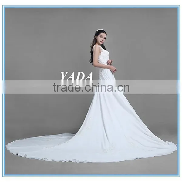 2016 Fashion Cotton Ladies Knitwear Long Vest Wedding Dress photo-5