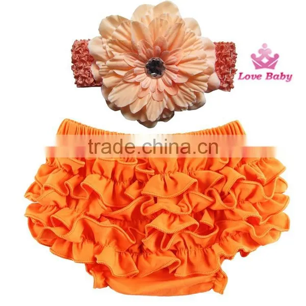 Baby Lace Bloomer Infant Diaper Cover Toddler Clothing Newborn Lace Diaper Cover Underwear Clothes WIth Lace LBS5052509 photo-4
