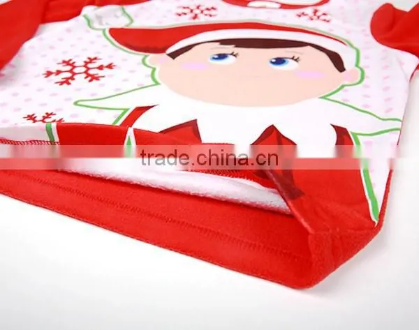 Snowman Princess Girls Suit Pajamas photo-5